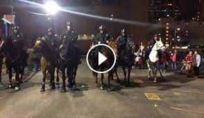 The Houston Mounted Patrol Horses Line Dance To ZZ Top